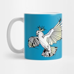 Geometric cockatoo Mug